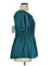 Assorted Brands Teal Short Sleeve Blouse Size XL - photo 4