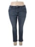 Code Bleu Solid Blue Jeans Size 20 - photo 1