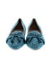 Talbots Tweed Blue Teal Flats Size 9 - photo 2