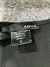 Aqua Solid Black Cocktail Dress Size S - photo 7