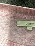 Ann Taylor LOFT Pink Pullover Sweater Size S - photo 7