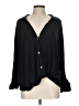 Umgee Black 3/4 Sleeve Blouse Size L - photo 1