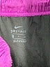 Nike 100% Polyester Color Block Purple Athletic Shorts Size S - photo 3