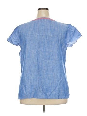 Talbots Short Sleeve Blouse (view 2)
