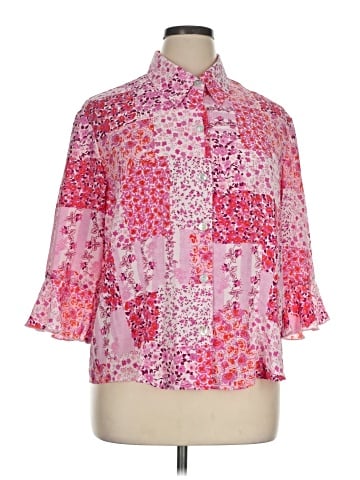 Blair 3/4 Sleeve Blouse (view 1)