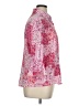 Blair 100% Polyester Print Pink 3/4 Sleeve Blouse Size XL - photo 4