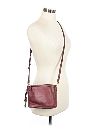 Fossil Leather Crossbody Bag (view 2)