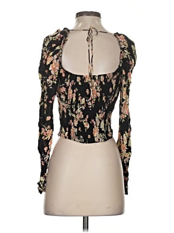 Free People 3/4 Sleeve Blouse (view 2)