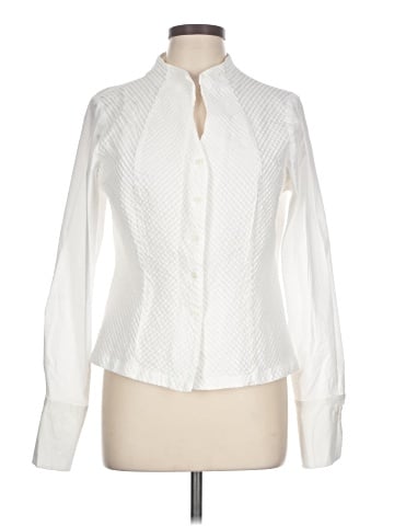 DressBarn Long Sleeve Button-Down Shirt (view 1)