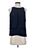J.Crew 100% Viscose Blue Sleeveless Blouse Size 2 (petite) - photo 1