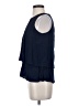 J.Crew 100% Viscose Blue Sleeveless Blouse Size 2 (petite) - photo 5
