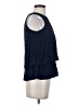 J.Crew 100% Viscose Blue Sleeveless Blouse Size 2 (petite) - photo 4
