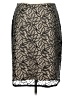 Ann Taylor 100% Polyester Black Formal Skirt Size 10 - photo 1