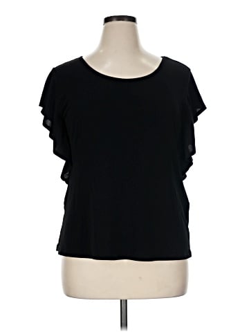 NY Collection Short Sleeve Top (view 1)