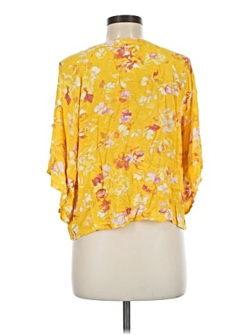 Democracy 3/4 Sleeve Blouse (view 2)