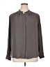 Ann Taylor 100% Polyester Gray Long Sleeve Blouse Size XL - photo 1
