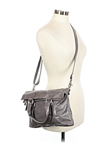 Garnet Hill Leather Messenger (view 2)