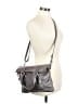 Garnet Hill 100% Leather Gray Leather Messenger One size - photo 2