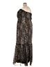 Unbranded 100% Polyester Animal Print Brown Cocktail Dress Size 1X - photo 5