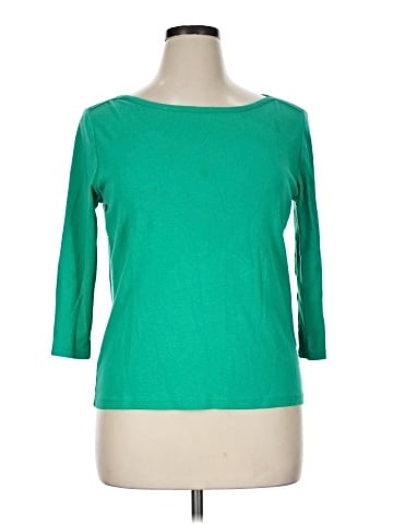 Chico's 3/4 Sleeve T-Shirt (view 1)