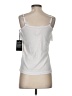 Chaser Solid White Tank Top Size S - photo 2