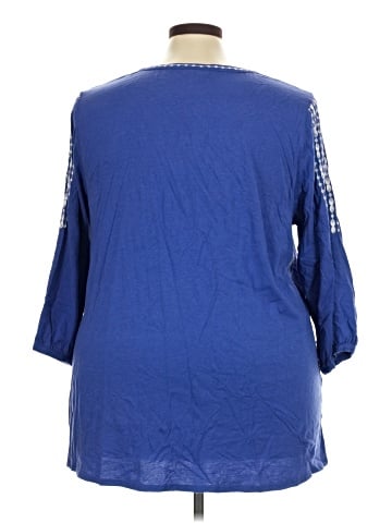 J.Jill 3/4 Sleeve Blouse (view 2)