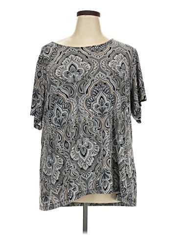 Croft & Barrow Short Sleeve Blouse (view 1)