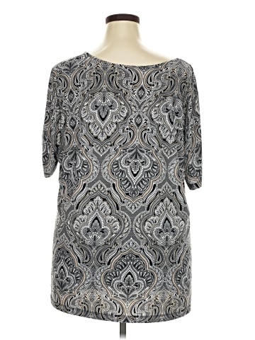 Croft & Barrow Short Sleeve Blouse (view 2)