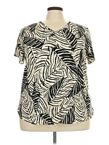 Cynthia Rowley TJX Short Sleeve Blouse (view 1)