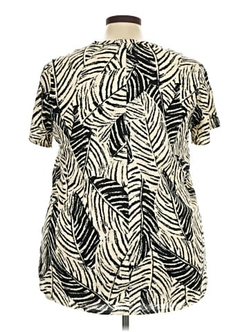 Cynthia Rowley TJX Short Sleeve Blouse (view 2)