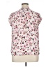 Elle 100% Polyester Pink Short Sleeve Blouse Size XL - photo 2