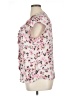 Elle 100% Polyester Pink Short Sleeve Blouse Size XL - photo 5