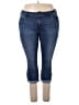Levi's Color Block Blue Jeans Size 20 - photo 1