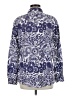 J. McLaughlin Paisley Blue Long Sleeve Blouse Size M - photo 2