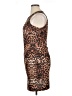 Alexia Admor Animal Print Brown Cocktail Dress Size XL (estimated) - photo 5