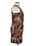 Alexia Admor Animal Print Brown Cocktail Dress Size XL (estimated) - photo 4