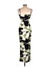 Unbranded Tropical Black Ivory Cocktail Dress Size M - photo 2