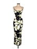Unbranded Tropical Black Ivory Cocktail Dress Size M - photo 1
