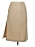 Unbranded 100% Polyester Solid Tan Formal Skirt Size 25 waist (estimated) - photo 2