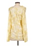 Vince. 100% Polyester Yellow Sleeveless Blouse Size XS - photo 2