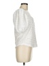 Anthropologie White Short Sleeve Top Size M - photo 4