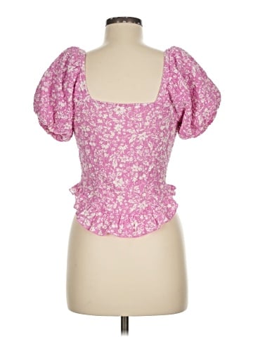 Free People Short Sleeve Blouse (view 2)
