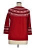 Talbots Argyle Fair Isle Red Pullover Sweater Size 1X Petite - photo 2