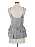 Theory 100% Polyester Gray Sleeveless Blouse Size S - photo 2