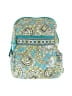 Vera Bradley 100% Cotton Paisley Teal Backpack One size - photo 1