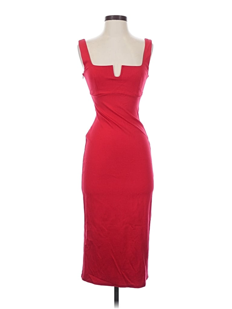 Pre-owned Mi Ami Cocktail Dress In Red
