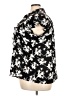 Calvin Klein 100% Polyester Floral Black Sleeveless Blouse Size 2X - photo 5