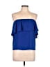 Unbranded Blue Sleeveless Blouse Size M - photo 1