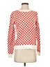 Kule Checkered-gingham Red Pullover Sweater Size XS - photo 1