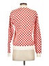 Kule Checkered-gingham Red Pullover Sweater Size XS - photo 2
